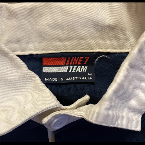Sydney Olympics 2000 Line 7 Team Australia Vintage Polo Embroidered Sz M - Picture 3 of 6